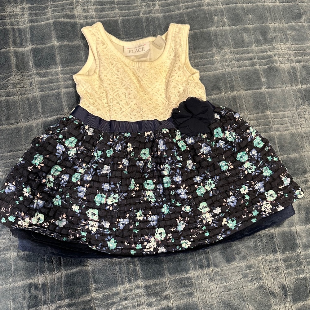 The Children's Place Ivory Lace Dress
